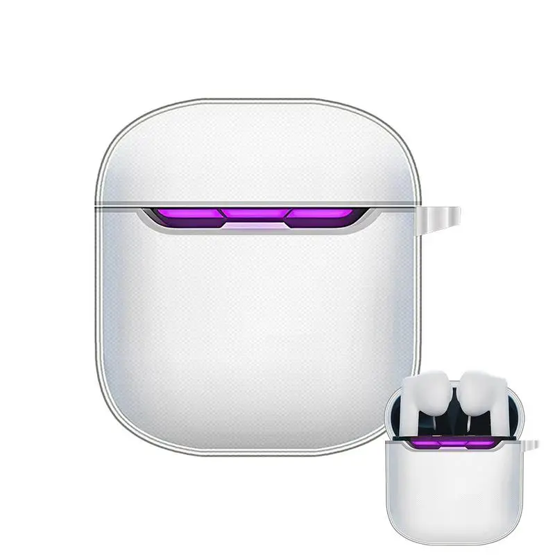 Earphone Case Cover Transparent TPU Anti-Drop Skin Protector Sleeve For HECATE GM3 PLUS Earbuds Protection Accessories For Home