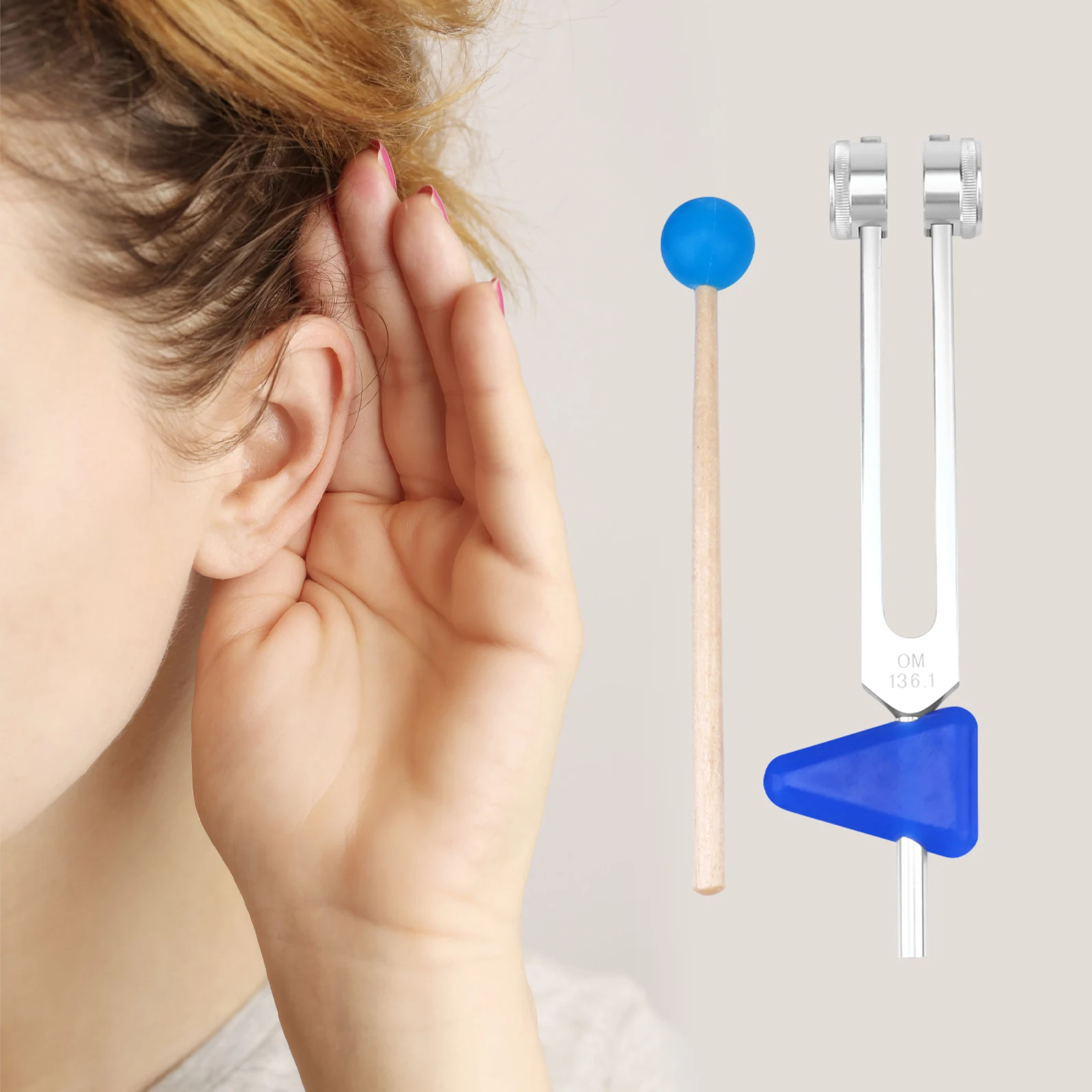 

Aluminum Alloy Healing Instrument Metal Medical Sound Turning Fork