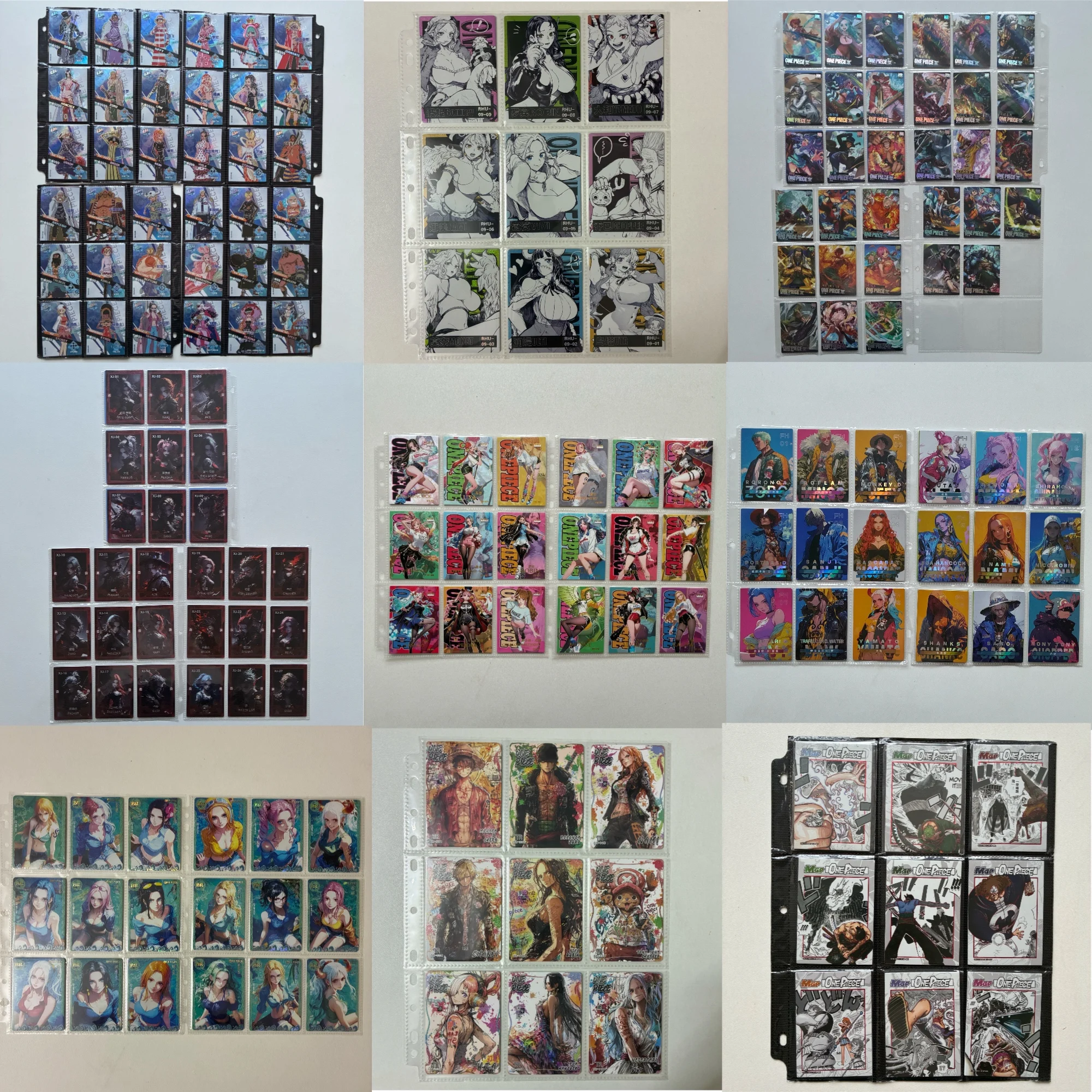 Tarjetas Coleccionables de Anime One Piece, Tarjeta de la Diosa, Tarjeta de Dios, NTR DR UR BR TR Luffy Nami Robin Zoro Hancock, Regalo de Navidad o Cumpleaños