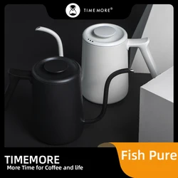 TIMEMORE Winkel Koffiepot Ketel SwanNeckFineMouth 700mlFishPure Thee Melk Voor Keuken Thuis Reizen Kantoor