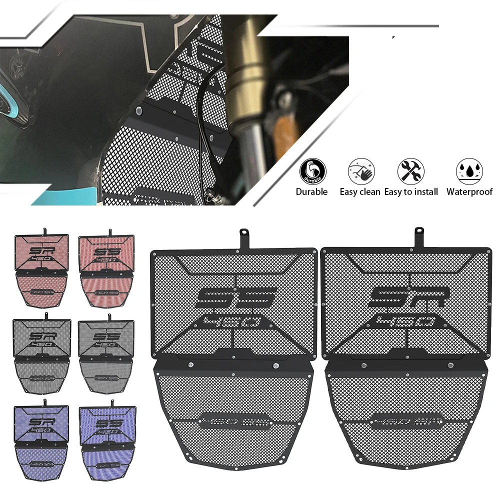 

FOR CFMOTO 450SR 450SS 450SR-S Motorcycles Radiator and Cylinder Head Engine Guard Complete Set 450 SR SS SR-S 2022 2023 2024