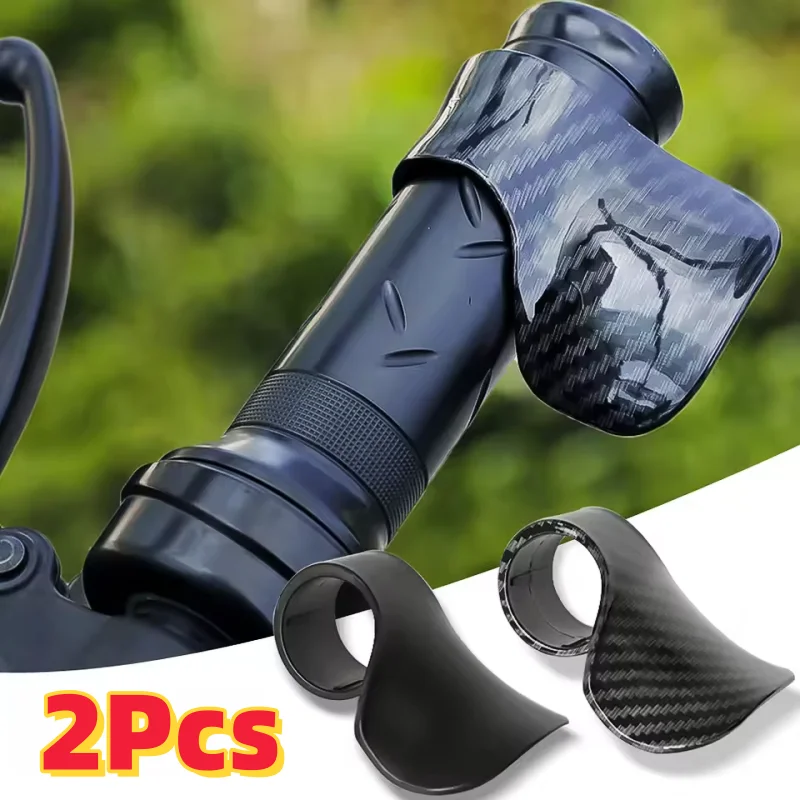1-2 Piezas Potenciador de Acelerador de Motocicleta, Empuñadura Antideslizante de Asistencia al Control, Herramientas Ahorradoras de Esfuerzo para Manillar, Clip de Asistencia para Motor
