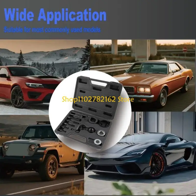 

547B 14pcs High Strength Pulley Puller Set for Reliable Performances on Various Shafts Size in Car & Truck Maintenance