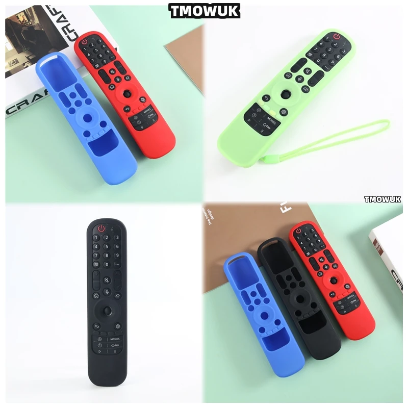 

For LG Smart TV MR21GA MR22GA MR23GA TV Remote Control Silicone Protective Cover Case Shockproof Anti-drop Anti-scratch