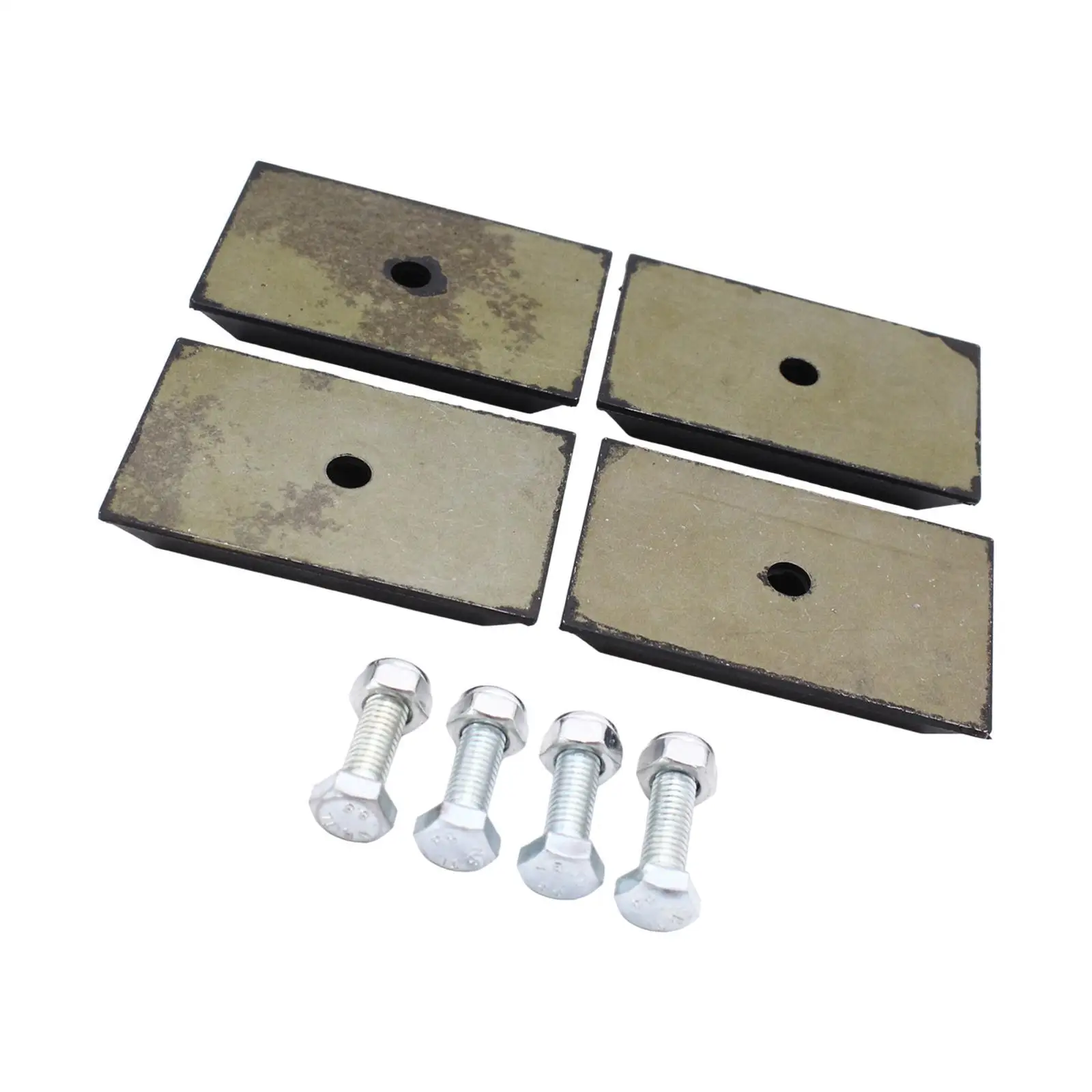 4Pcs 1362685080 Maintenance Vehicles Rear Suspension Leaf Spring Pads Rear Impact Buffer Leaf Spring for Fiat Ducato 2006-