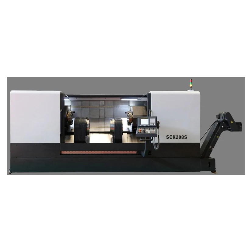 Precisão Metal CNC Torno, Hine Double End, alta qualidade