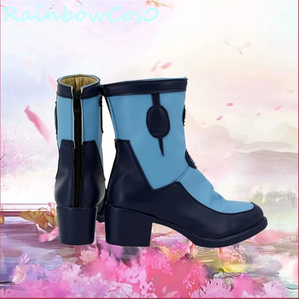 Rime Virtual YouTuber VTuber Cosplay Shoes Boots Game Anime Halloween Christmas RainbowCos0 W3503