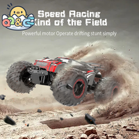 JJRC Q105 2.4G 1/18 RC Car Racing Drift 20KM/H High Speed SUV All Terrain Climbing Off Road with Light Children Car Toy Kid Gift