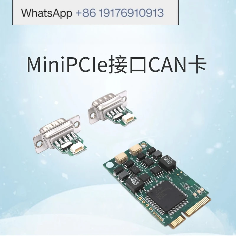 Electronic MiniPCIe Interface CAN Card SocketCAN Support Network Card Bus Adapter for Automotive And Networking