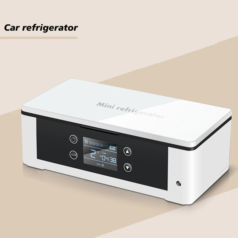 Nevera portátil de 15W y 12V para coche, refrigerador pequeño para medicina, nevera para el hogar