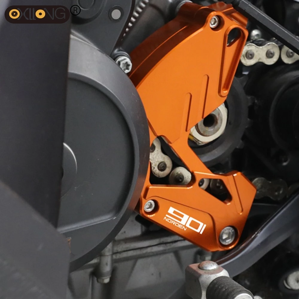 

2025 NORDEN901 Front Sprocket Cover Protector Chain Guaud Cover For Husqvarna NORDEN 901 2022 2023 2024 Motorcycle Accessories