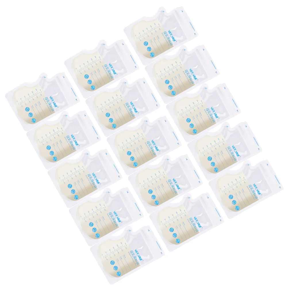 

30 Pcs Breast Milk Pouches Freezable Breastmilk Storage Bag Sealing for Human Bags Freezer