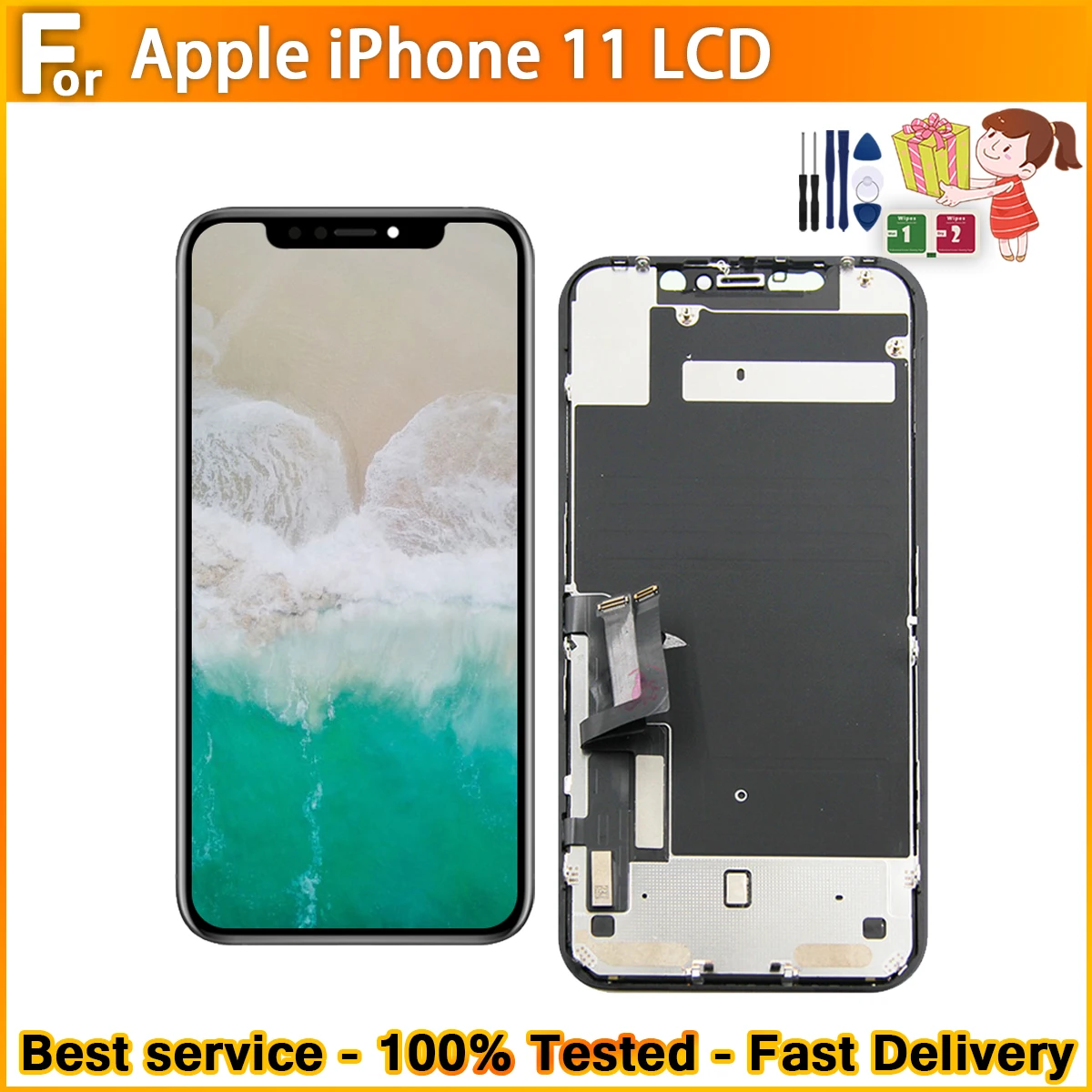 iPhone Icon สำหรับ iPhone 11: วิเคราะห์และรีวิวชิ้นส่วนหน้าจอ LCD คุณภาพสูงที่ตอบโจทย์ผู้ใช้งานจริง
