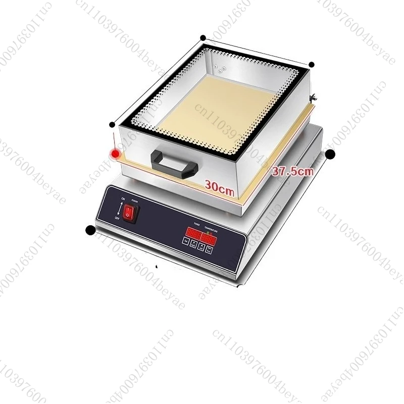 Single Head Souffle Pancake Maker Machine 1500W Fluffy Souffle Maker Pancake Machine with Lid