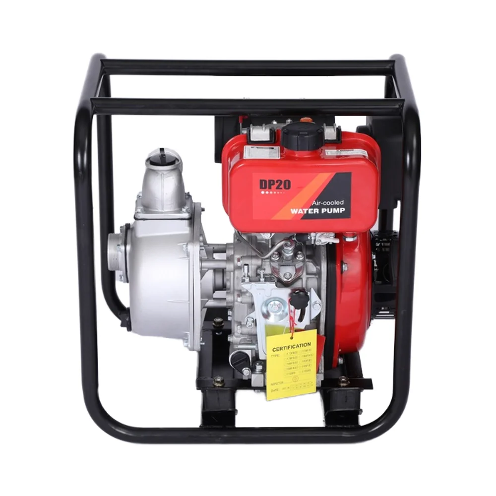 MAX Alpha WP-4 4 Inch High-Pressure Diesel Engine Water Pump 10HP Portable Durable OEM Support 3-Year Warranty 100 Outlet for