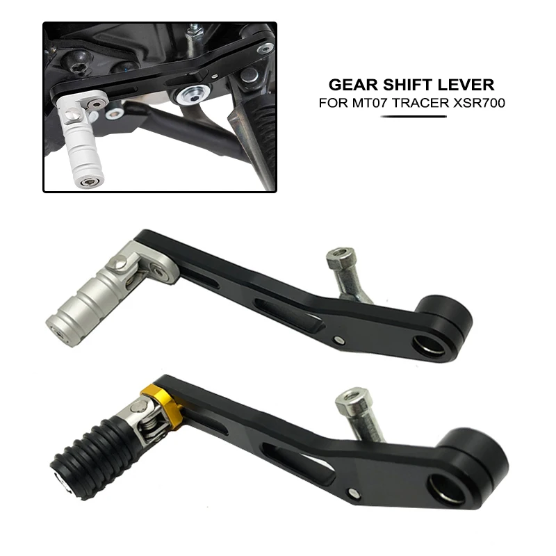 

Gear Shift Lever For YAMAHA MT07 FZ07 MT-07 Tracer XSR700 MT FZ 07 XSR 700 2014-2024 Motorcycle Adjustable Left Shifter Pedal