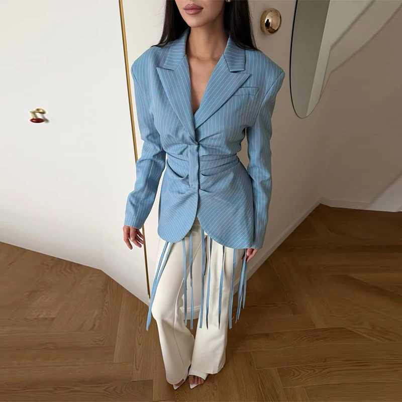 casual dress jacket womens Ladies blue Blazer Feminino Plus Size uniform elegant business Formal Women's White Blaser Female Blue Women Suit Office and more Women's Plus Size Casual Short