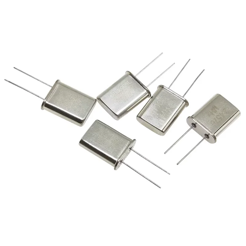 HC-49U Passive Quartz Crystal Oscillator 1.8432/2M/2.4576M/6MHZ/12MHZ DIP 2-Pin Crystal Resonator