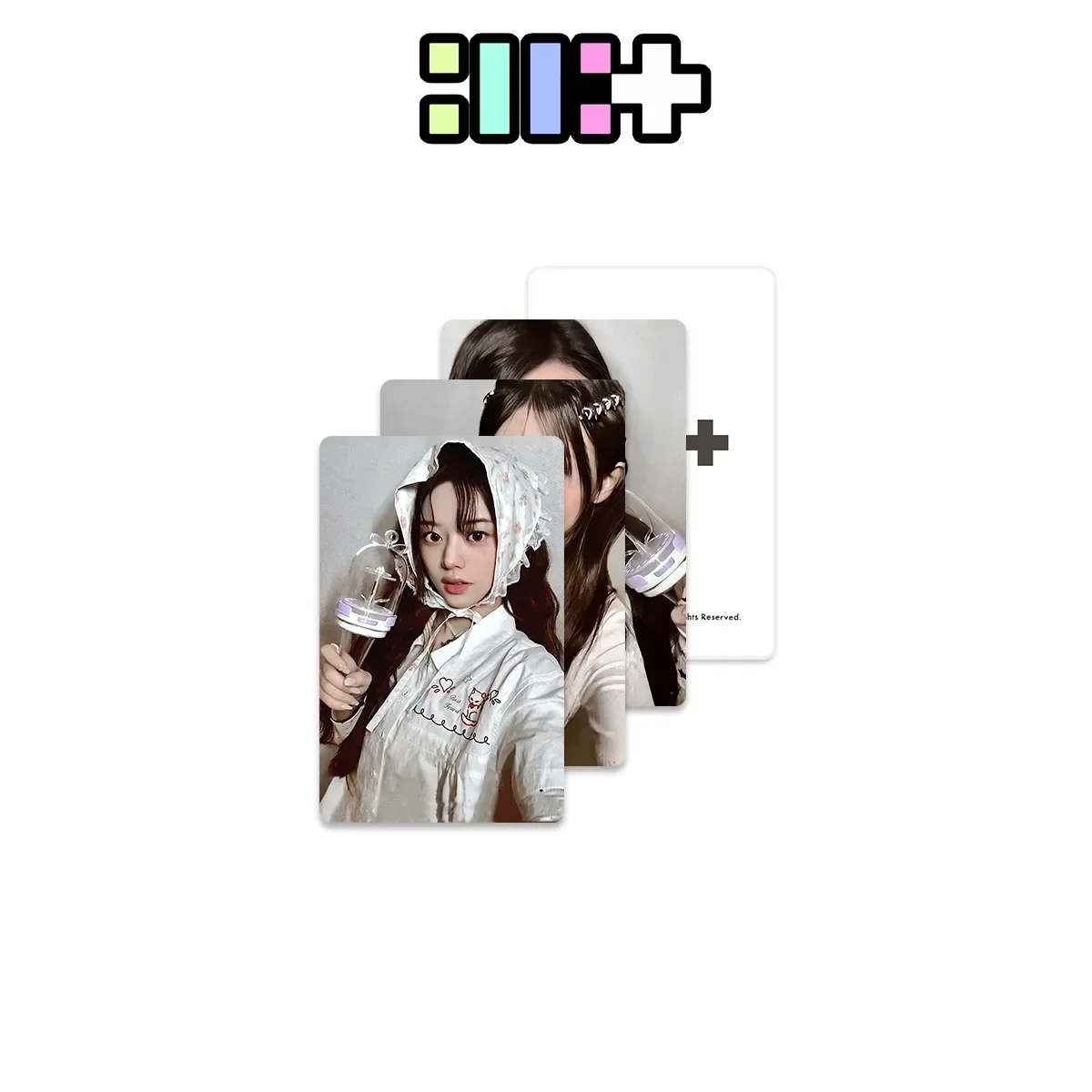 5pcs/Set KPOP ILLIT Lightstick Photocards YUNAH MINJU Selfie PhotoCard MOKA WONHEE IROHA GLLIT Fans Collection Gifts