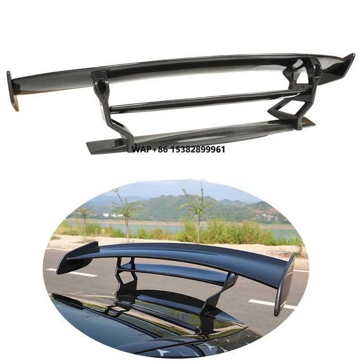 

BS Style Carbon Fiber Rear Car Trunk Spoiler Tail Wing for AMG GT GTS GTR C190 W190 2 Doors 2015-2023 Body Kits