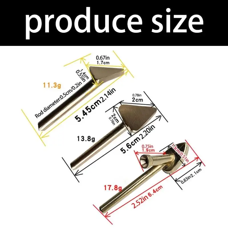 Plastic Welding Tips for Soldering Iron Guns,Plastic Welder Soldering Station for Fuels Car Bumper Dashboard Repair D2RD