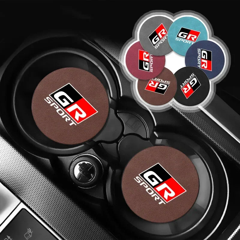 شارة كأس السيارة كوستر مقاوم للماء عدم الانزلاق غربلة واقية تسرب الصحن لتويوتا GR كورولا بريوس أفينسيس غازو سباق تويوتا هايلكس