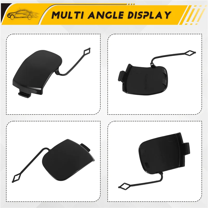 51117337796 Front Bumper Tow Hook Eye Cap Cover Car Bumper Tow Hook Cover For MINI F55 F56 F57 Cooper S Hatchback 2018 2017 2016