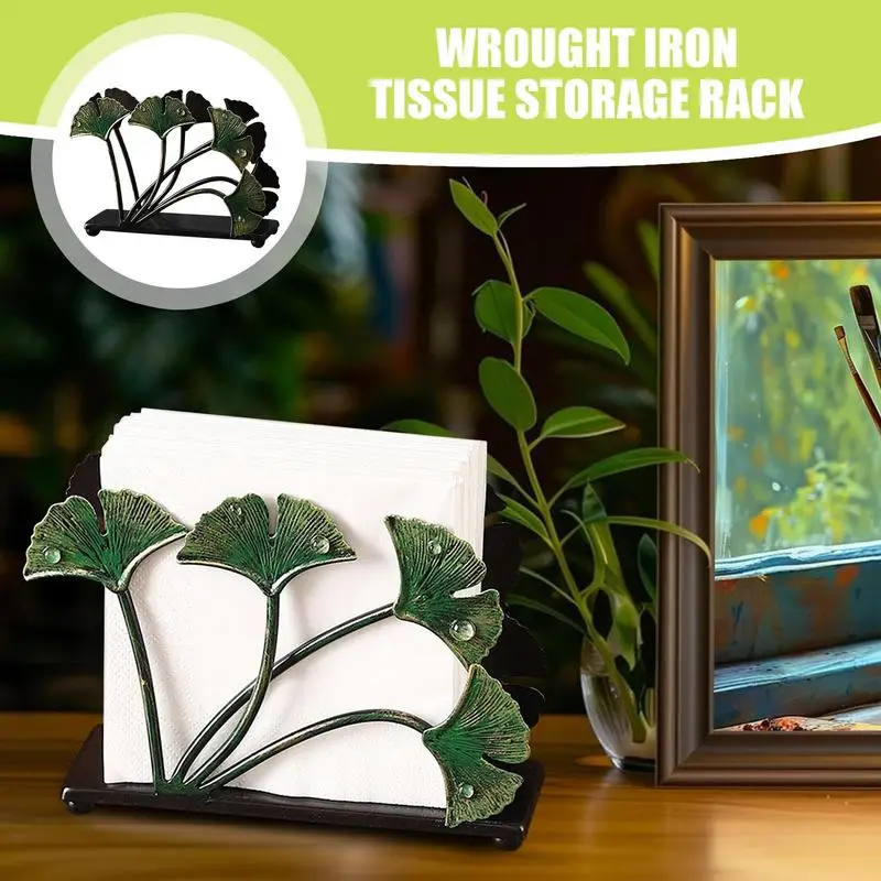 

Iron Napkin Holder paper Towel Creative napkin Western Restaurant Vertical Tissue Holder For Restaurant Hotel Cafe