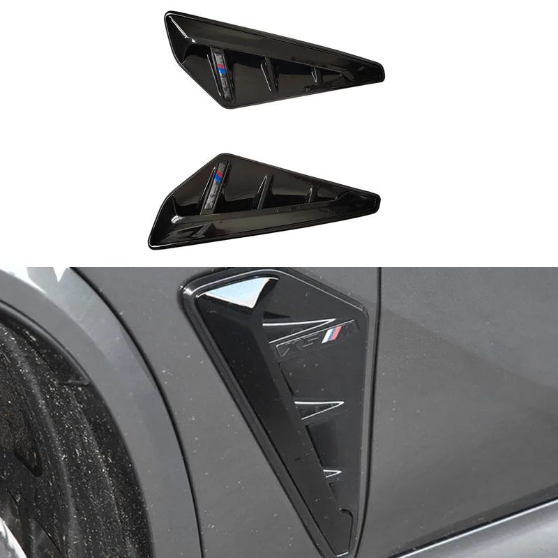 Side Fender Vent Trims For BMW X5 G05 X5M Body Side Panels Fender Engine Panel Decoratio