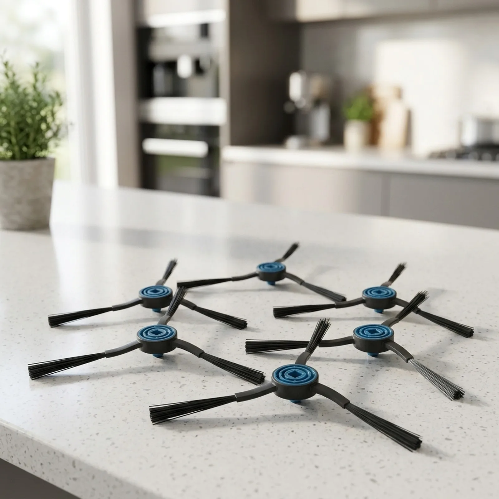 For Eureka J15 Pro For Ultra Replacement Accessories Robust Side Brushes in Convenient Packs of 6 or 10 Pieces