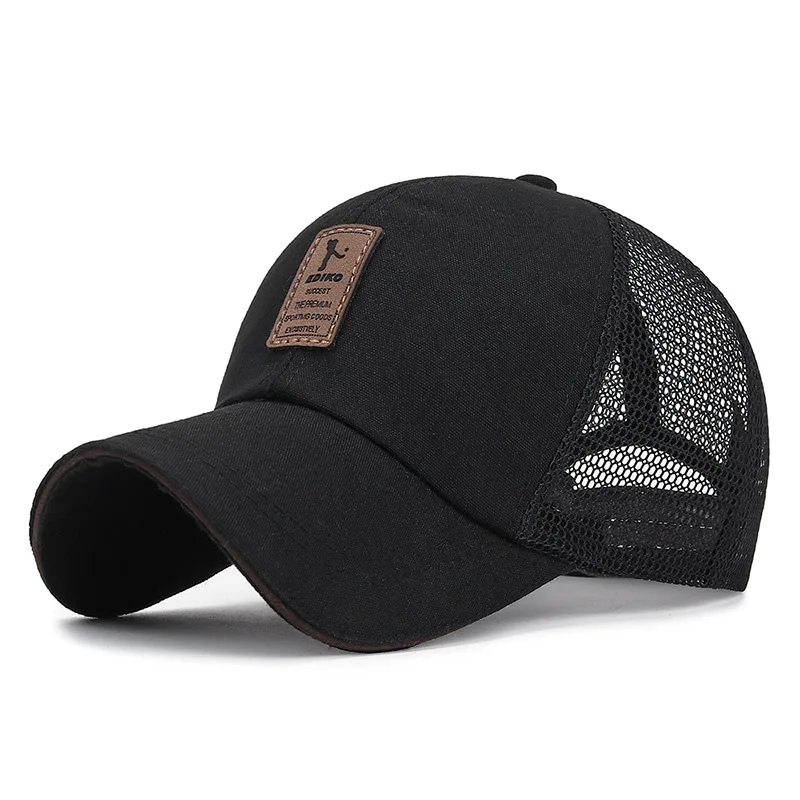 Simplicity Shading Baseball Cap Hip Hop Hat Adjustable Fashion Men Women Summer Breathable Mesh Caps Casual Sun Hat Dad Hats