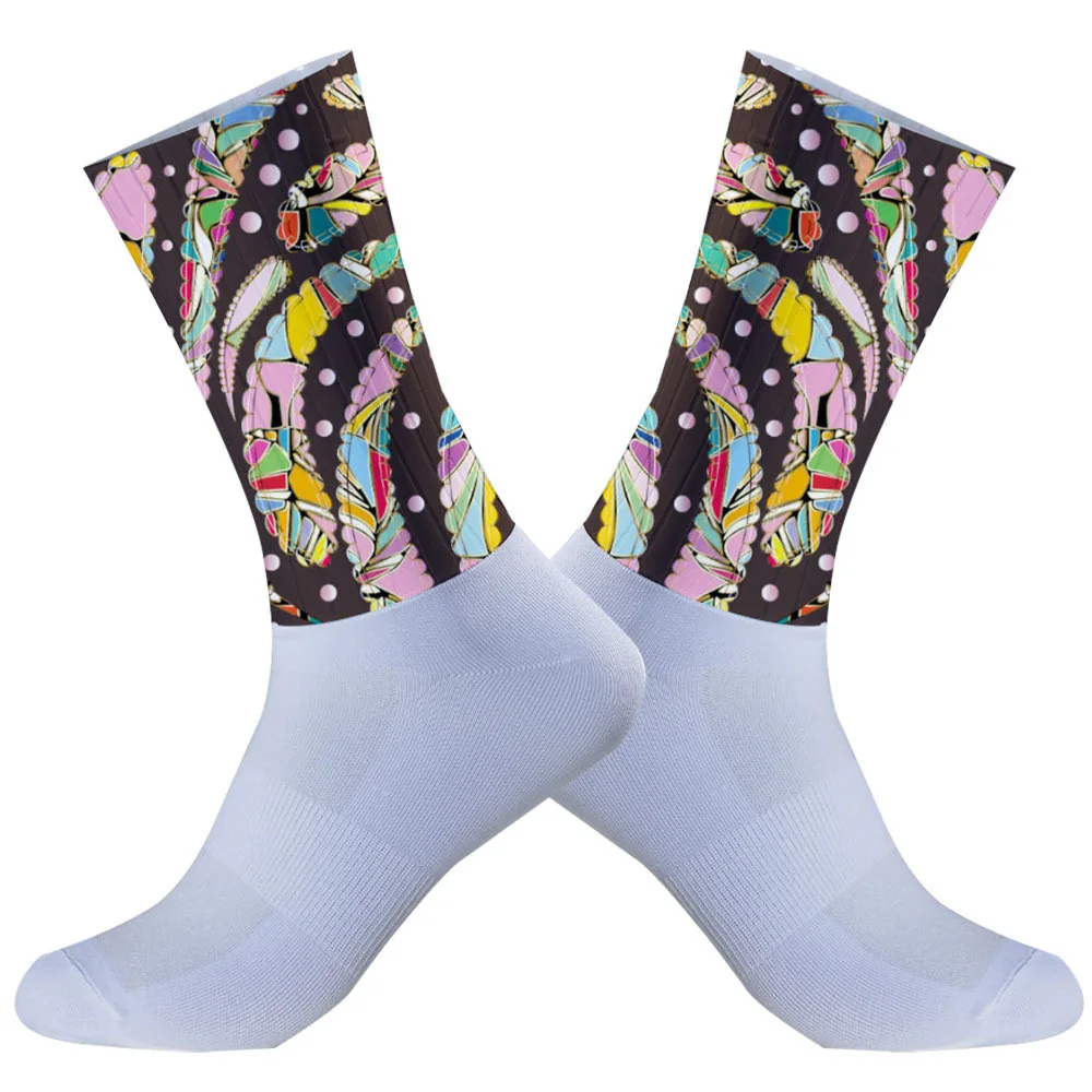 

225 Новый противоскользящий и эластичный носок с противоскользящими частицами, устойчивый и нескользящий, при ступенчатой.