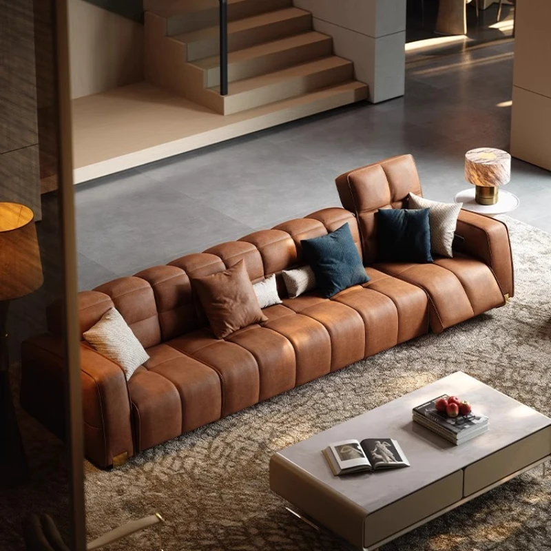 Sofa Kulit Kantor Estetika Kre - Office Furniture In China ulasan dan harga