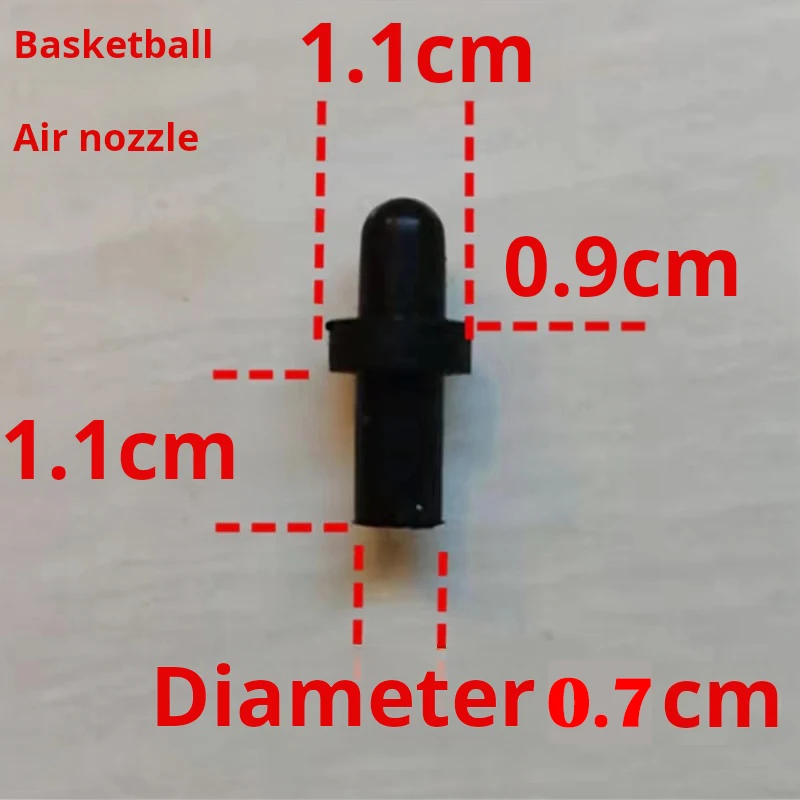 Boquilla de bola para baloncesto, recambio de válvula de reparación de fugas de aire, núcleo de válvula inflable, baloncesto, fútbol, voleibol, Universal, 10 piezas