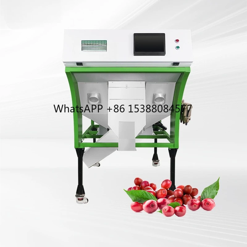 

WESORT Optical Sorter Machine Color Sorter for Caturra Coffee Beans Green Coffee Cherries Shape Sorter for Small Batch