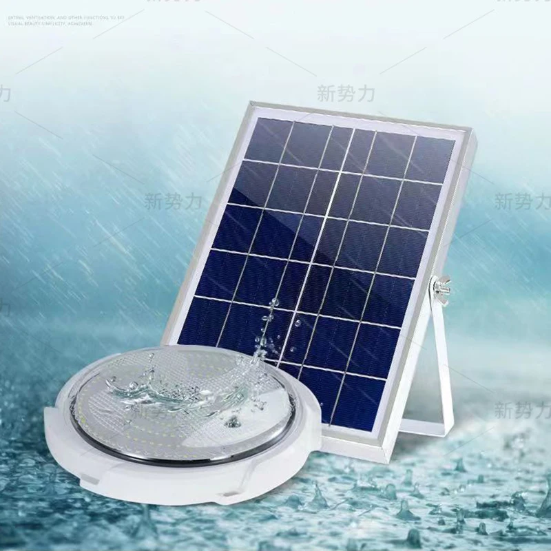 Luz Solar de techo para el hogar, iluminación de inducción para interiores, súper brillante, balcón, jardín al aire libre, resistente al agua, LED superventas