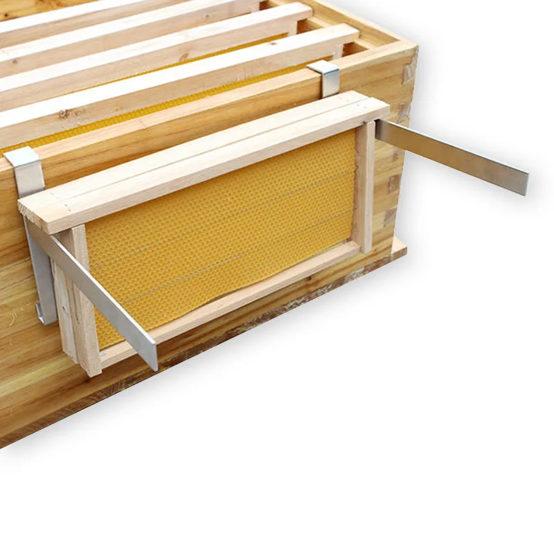 1pair Frame Holder Beehive Honey Comb Holder Stainless Steel Beekeeping Tool Hive Frame Support Beekeeper Supply