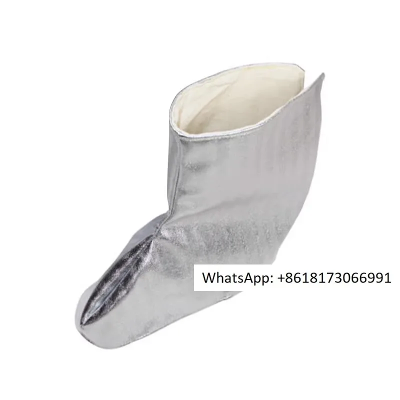 1000 degree aluminum foil thermal insulation foot protection, high-temperature resistant foot cover, leg protection ABL-X022