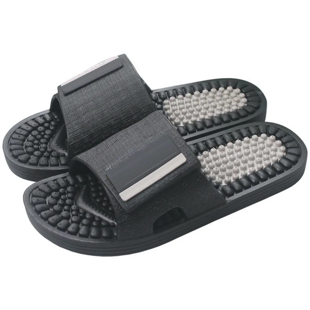 

1 Pair Massage Slipper For Home Hotel Bathroom Bedroom Pedicure Foot Spa Massager Anti-Slip Indoor Relax Shoe Comfortable Sole