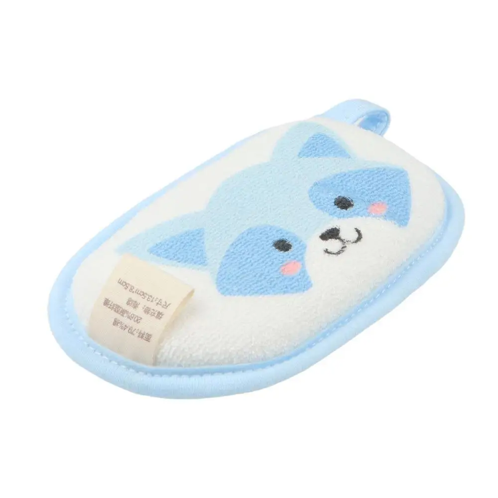 Accessories Shower Cleansing Brush Cartoon Animal Bath Massager Spa Foam Body Scrubber Baby Shower Sponge Cleaning Towel Brush