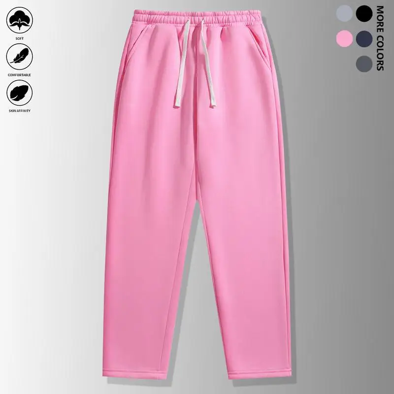 Lightweight Casual Pants Comfortable Straight Leg Fit for Teens And Adults Unisex Spring Fashion Neutral Other Material 100%