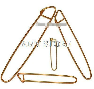 Set of 4 Safety Pin,Aluminum Brooch Pin,Gold Color,7.5