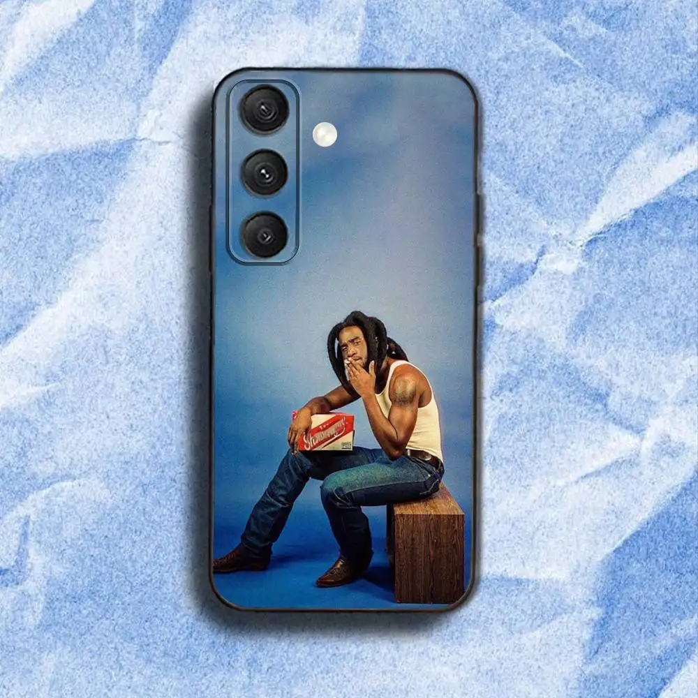 S-Shaboozey A Bar Song Phone Case For Samsung S 25,24,23,22,30,21,10,9,Ultra,Plus,Lite,FE,4,5G Black Soft Case