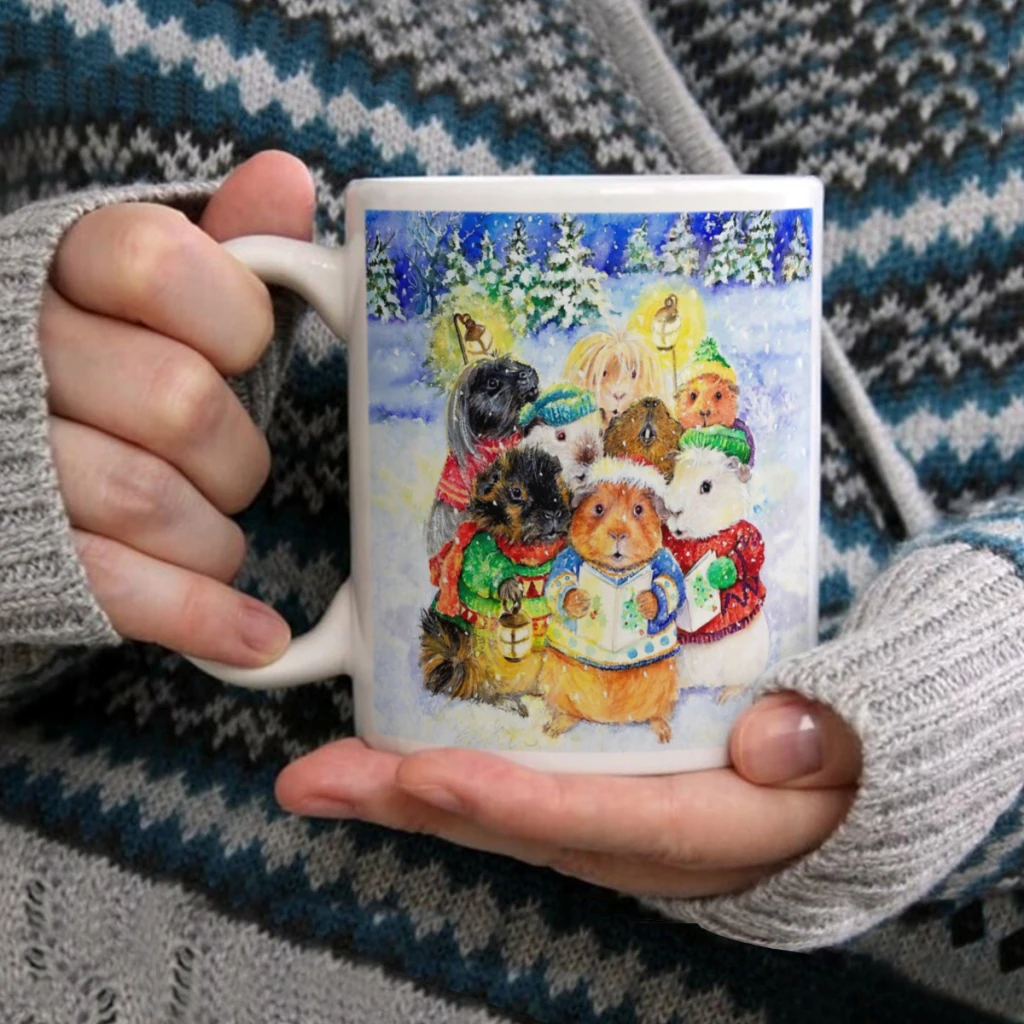 

Cavy ChoirCoffee Mug Tea Cup 11oz Coffee Cup Funny Birthday Ceramic Mug Personalized Cup