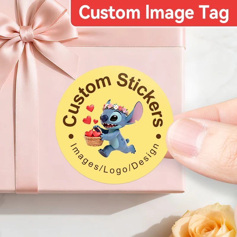 

Disney Stitch Custom Photo Stickers | Matte Personalized Labels | High-Res Printing, Scratch & Weather Resistant Surface