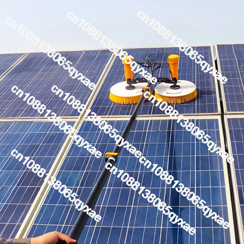 Manufacturer Solar Panel Cleaning Washing Machine 3.5/5/7.5m Automatic Roller Brush With Double Head Robot