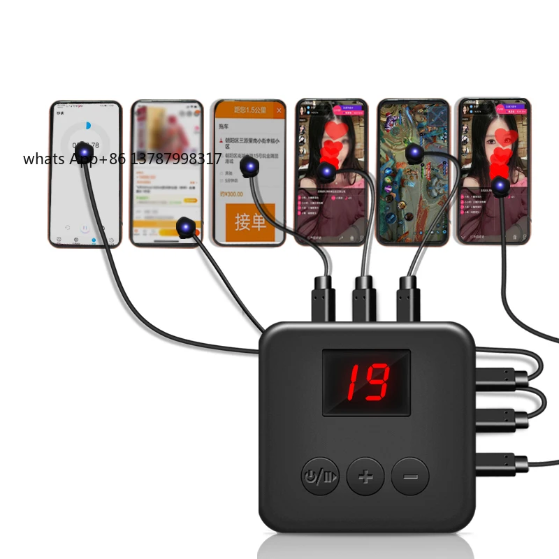 Screen Auto Clicker Mobile Live Likes Physical Snap Mute Connector Smart Touch  Artifact