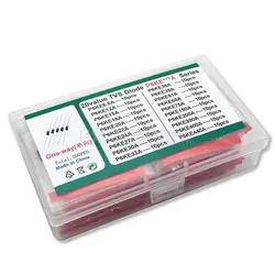 20values*10pcs=200pcs TVS transistor Kit P6KE6.8A/CA 12/15/18/20/22/24/27/30/33/36/39/51/68/75/150/200/300/400/440/A/CA Diode