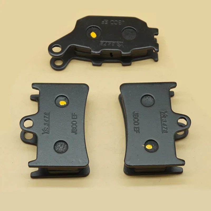 For YAMAHA FZ6 600CC Fazer S2 2007-2009 MT07 700 689cc 2 Cyl Non ABS 2014-2016 Motorcycle Front Rear Brake Pads Kits