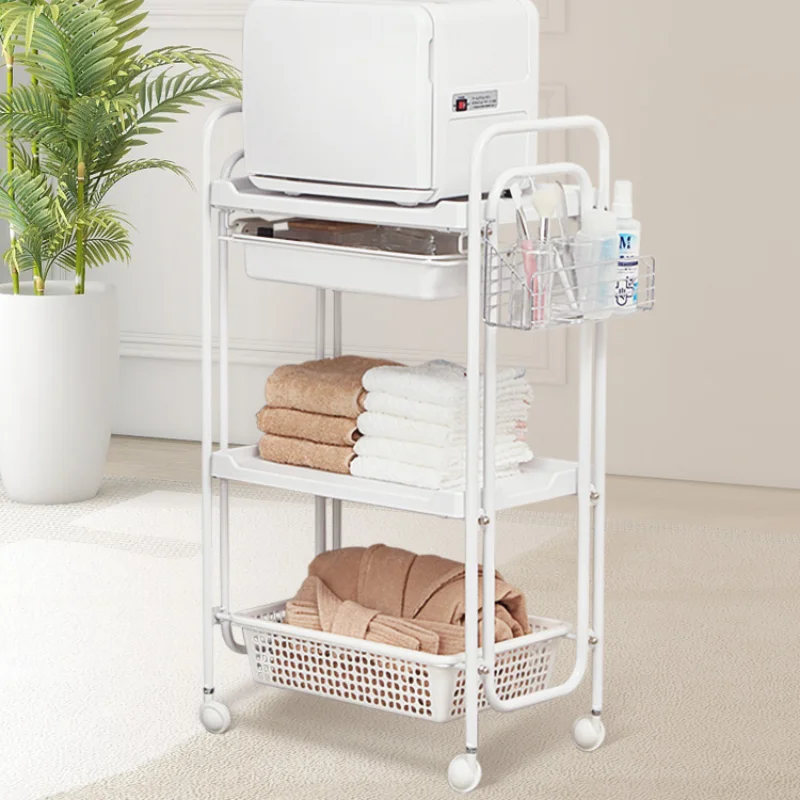 Cleaning Cart Storage Wheels Trolley Hairdressing Furniture Beauty Salon Trolleys Organizer Aesthetics Carrito Auxiliar Estetica